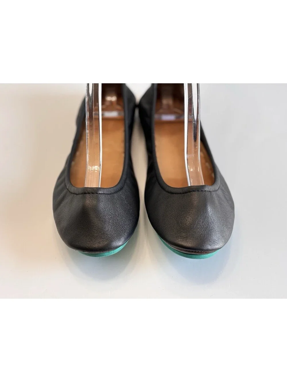 Tieks by Gavrieli Women's Size 6 Black Leather Foldable Comfortable Ballet Flats